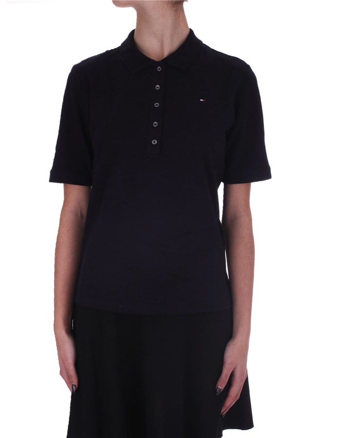 TOMMY HILFIGER Short sleeves Night blue