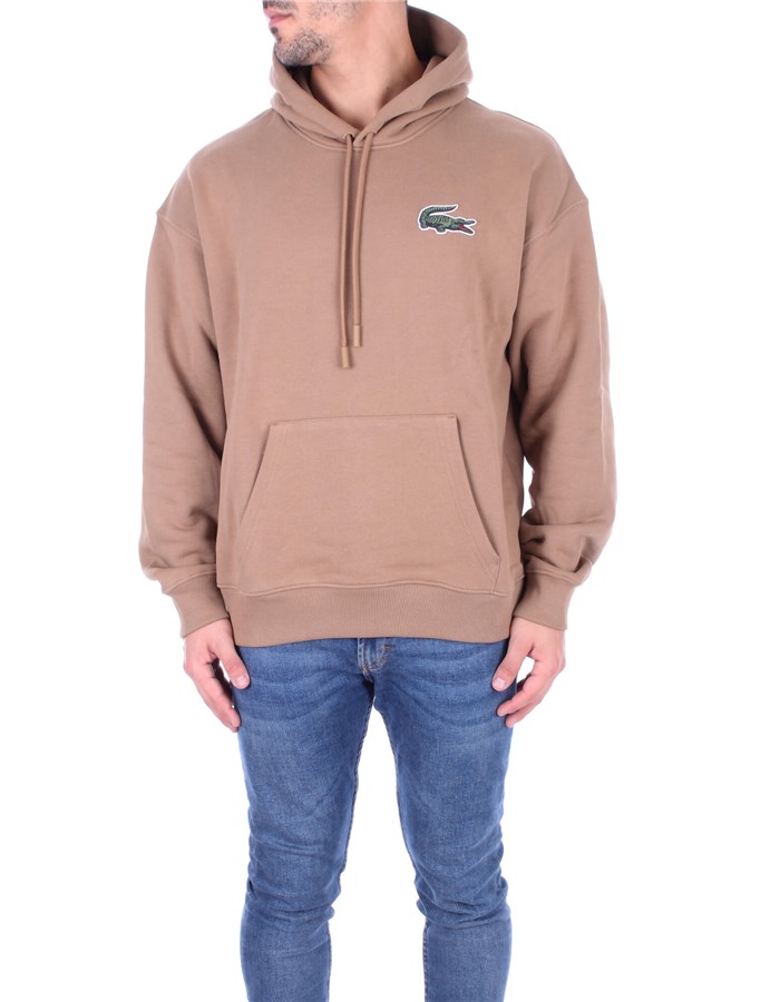 LACOSTE Crewneck  Camel