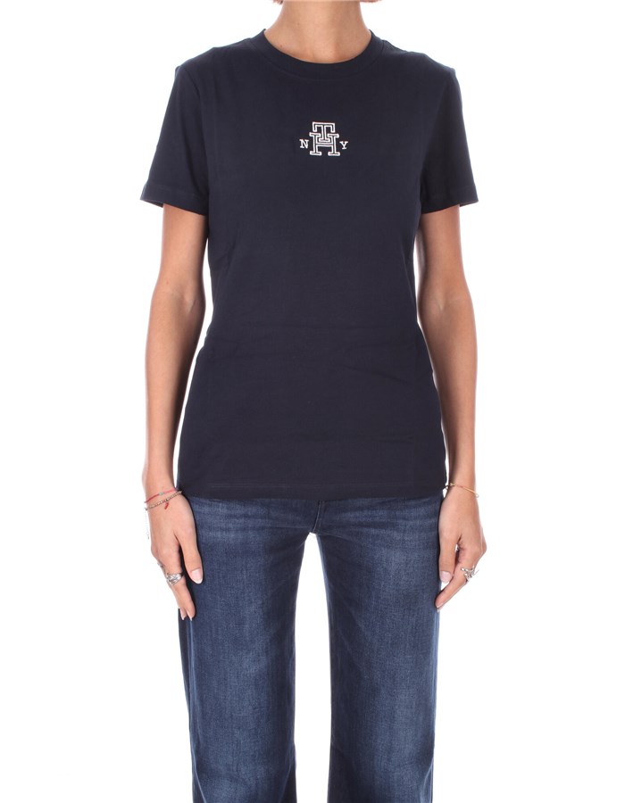 TOMMY HILFIGER Short sleeve Blue
