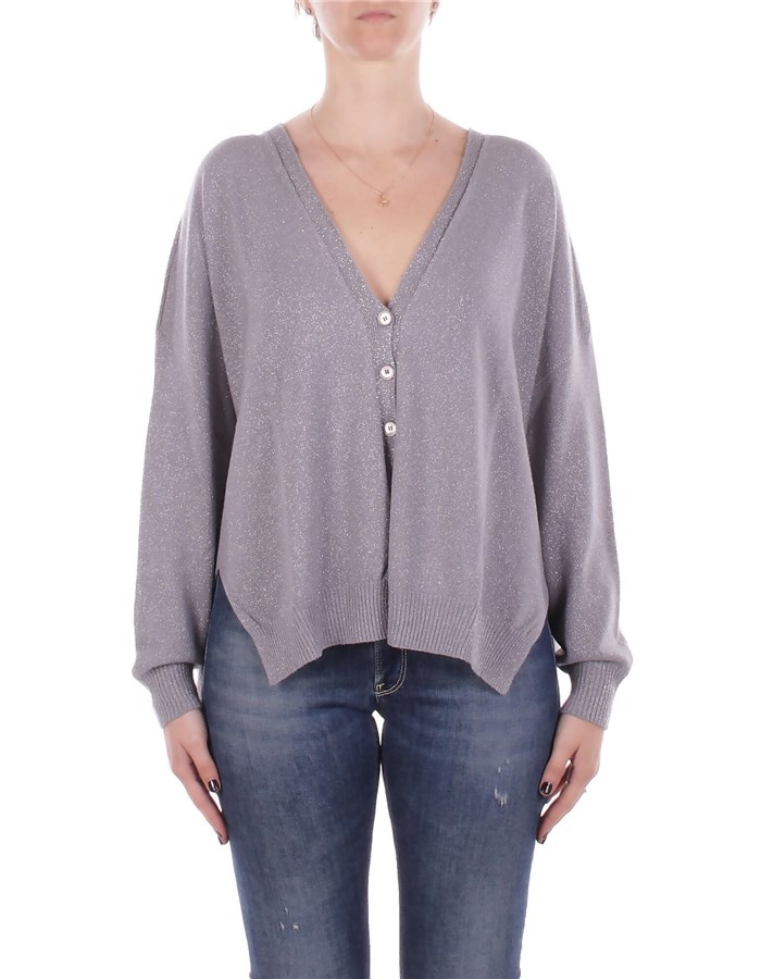 MANILA GRACE Cardigan Stone