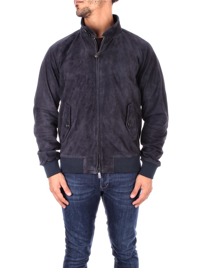 BARACUTA Jacket Navy