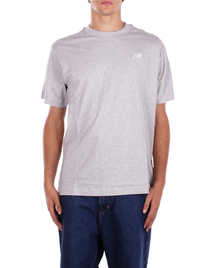NEW BALANCE Manica Corta Grey