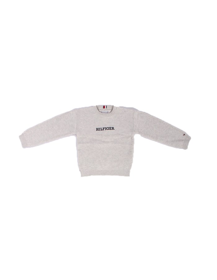 TOMMY HILFIGER Maglie Girocollo Grigio