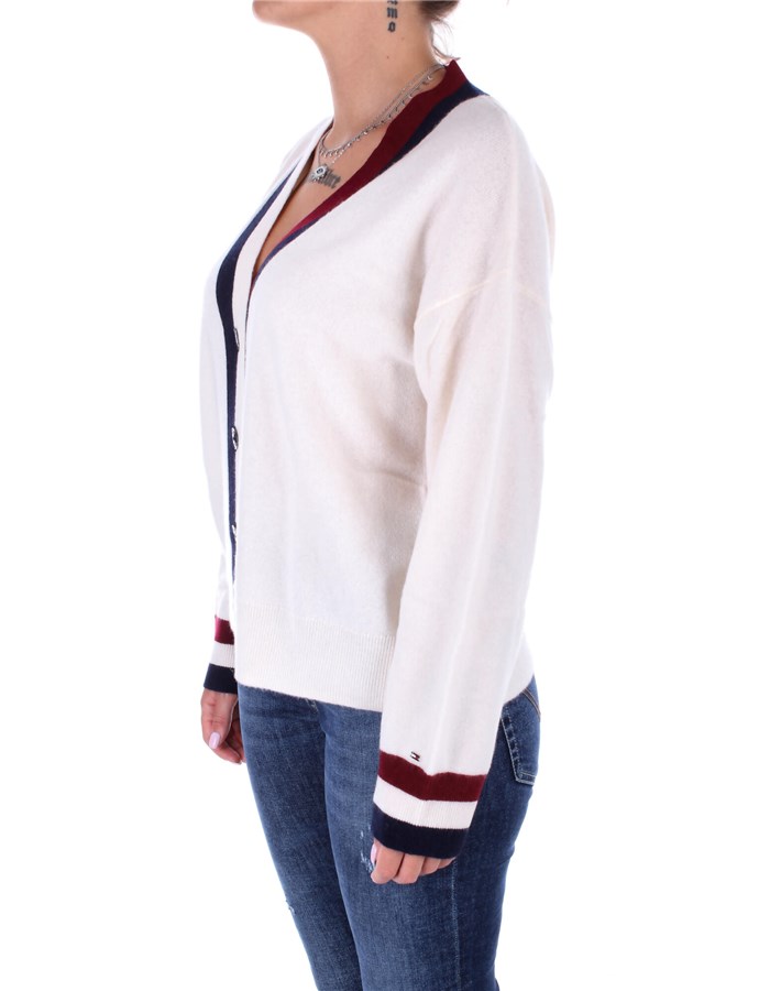 TOMMY HILFIGER Cardigan White
