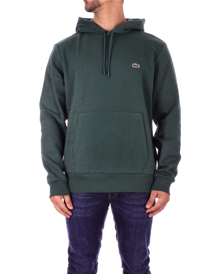 LACOSTE Hoodies Green