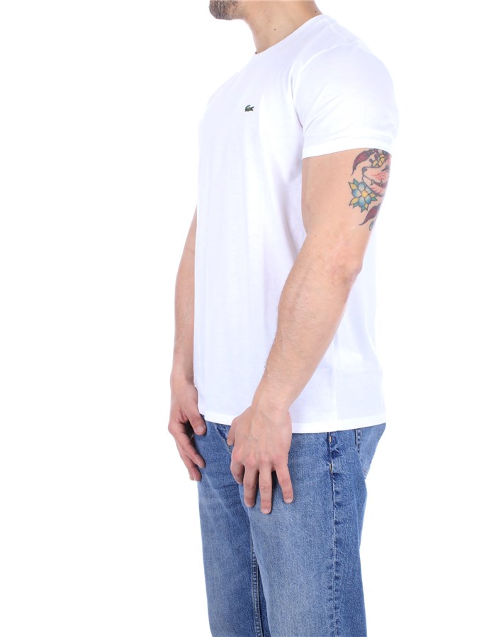 LACOSTE Short sleeve White