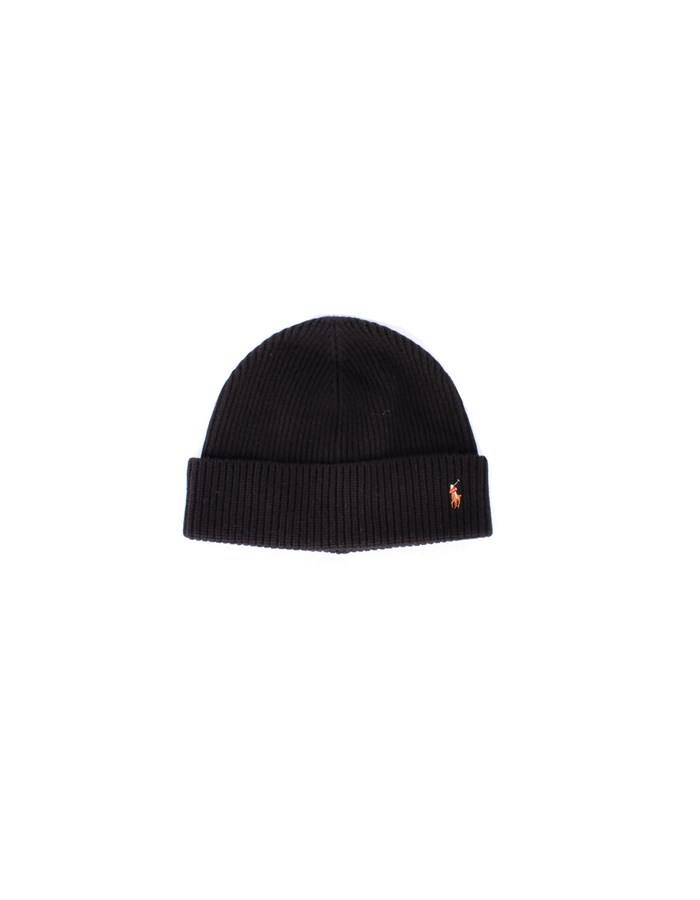 RALPH LAUREN Beanie Black