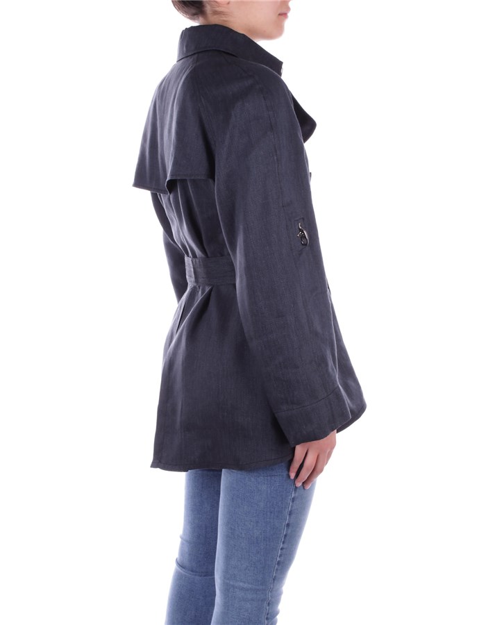 FAY Cappotti Trench Donna NAW61483030WAHB 4 