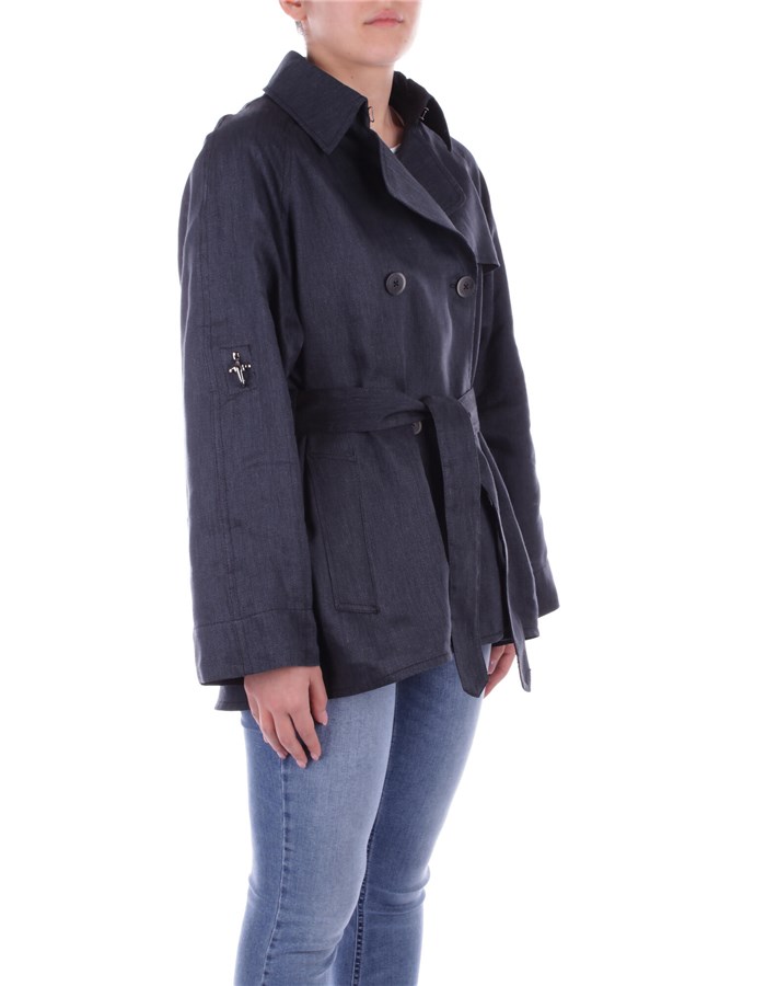 FAY Cappotti Trench Donna NAW61483030WAHB 5 