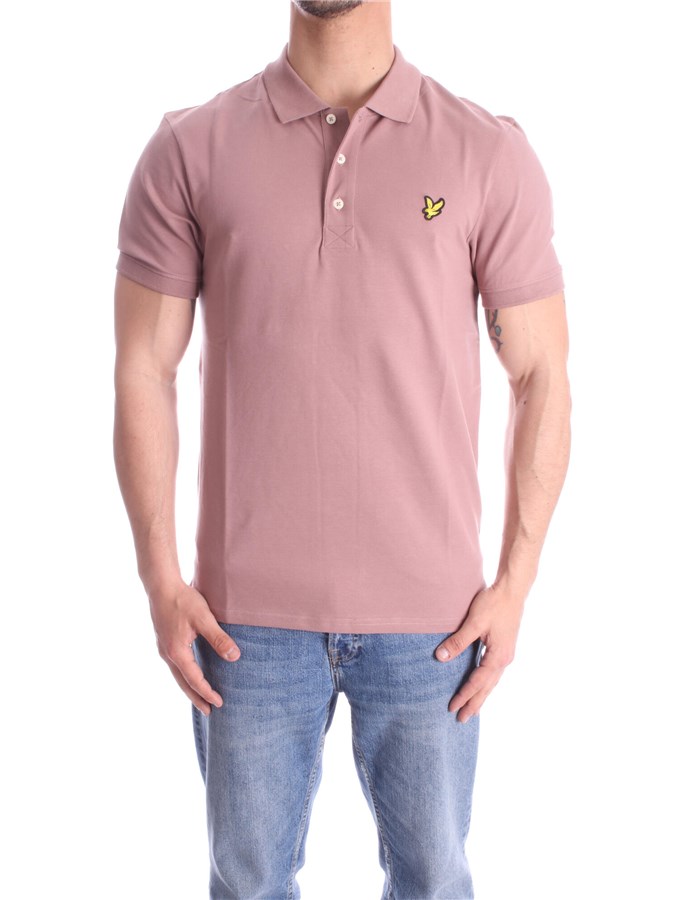 LYLE & SCOTT Vintage Maniche Corte Rosa