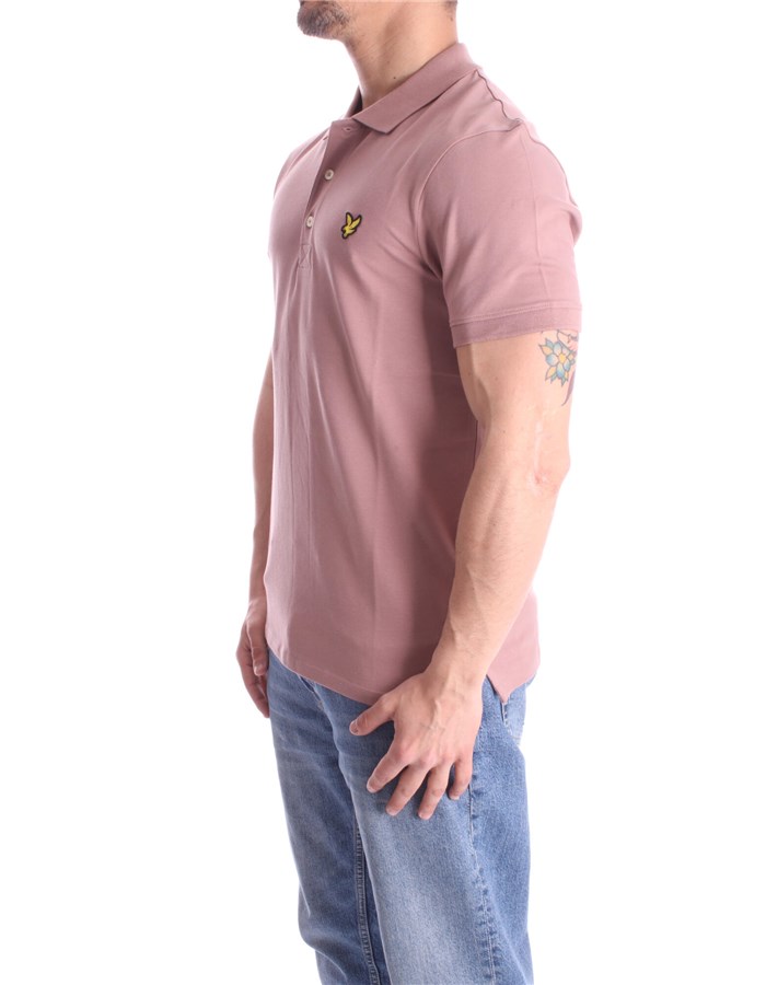 LYLE & SCOTT Vintage Maniche Corte Rosa