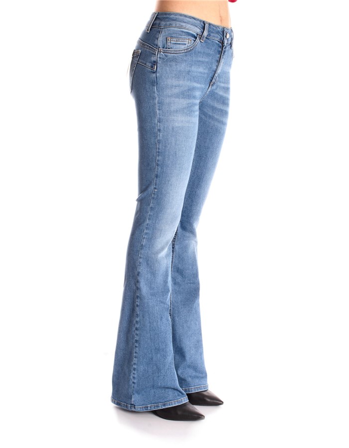 LIU JO Jeans Wide Fund Women UA3058 DS004 5 