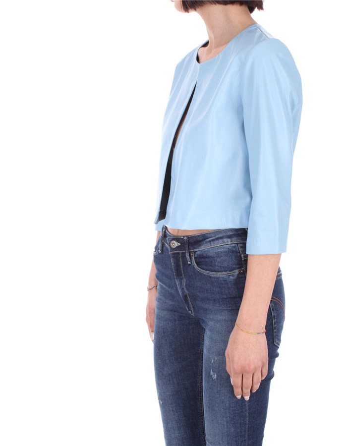 LIU JO Short jackets Blue Heaven