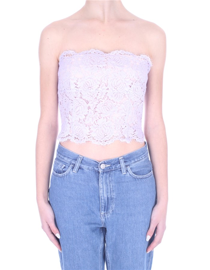PINKO Uncovered Shoulders Lilac