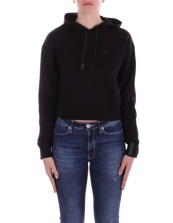 LACOSTE Hoodies Black
