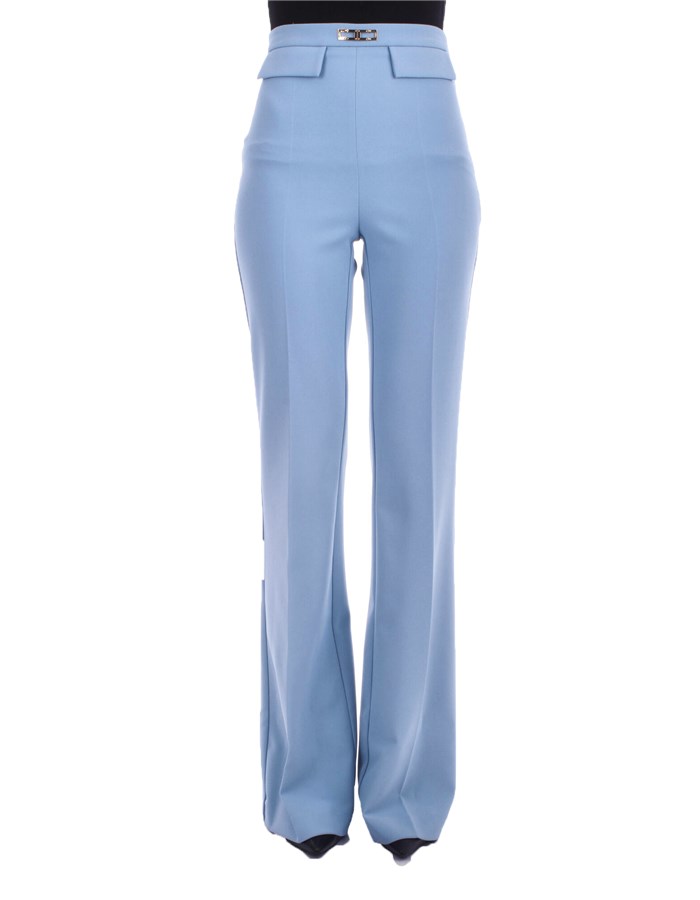 ELISABETTA FRANCHI Palazzo pants Sugar paper