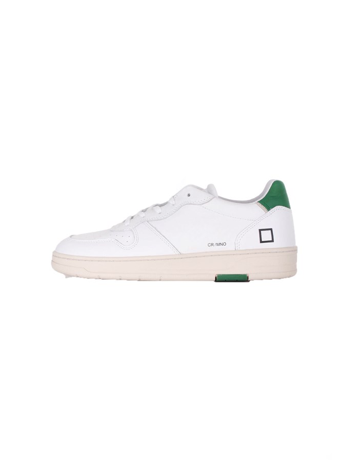 D.A.T.E. Trainers White green