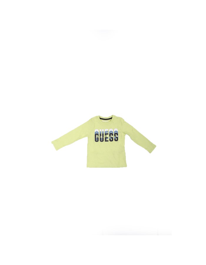 GUESS T-shirt Long sleeve L3RI05K8HM0 Lime