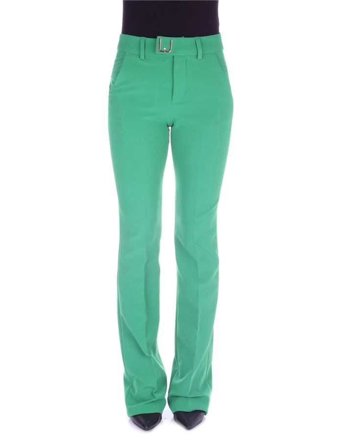 LIU JO Pantaloni Eleganti WA3434 T7896 Bright green