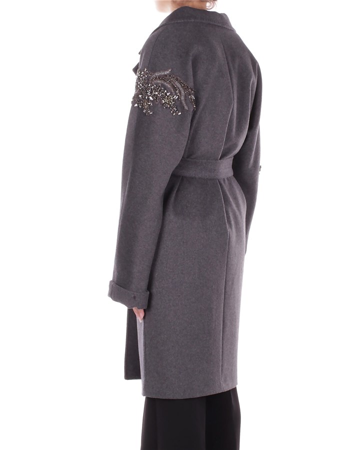 BLUGIRL BLUMARINE Cappotti Lunghi Donna RF5241T221A 2 