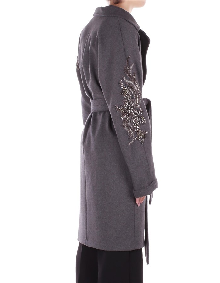 BLUGIRL BLUMARINE Cappotti Lunghi Donna RF5241T221A 4 