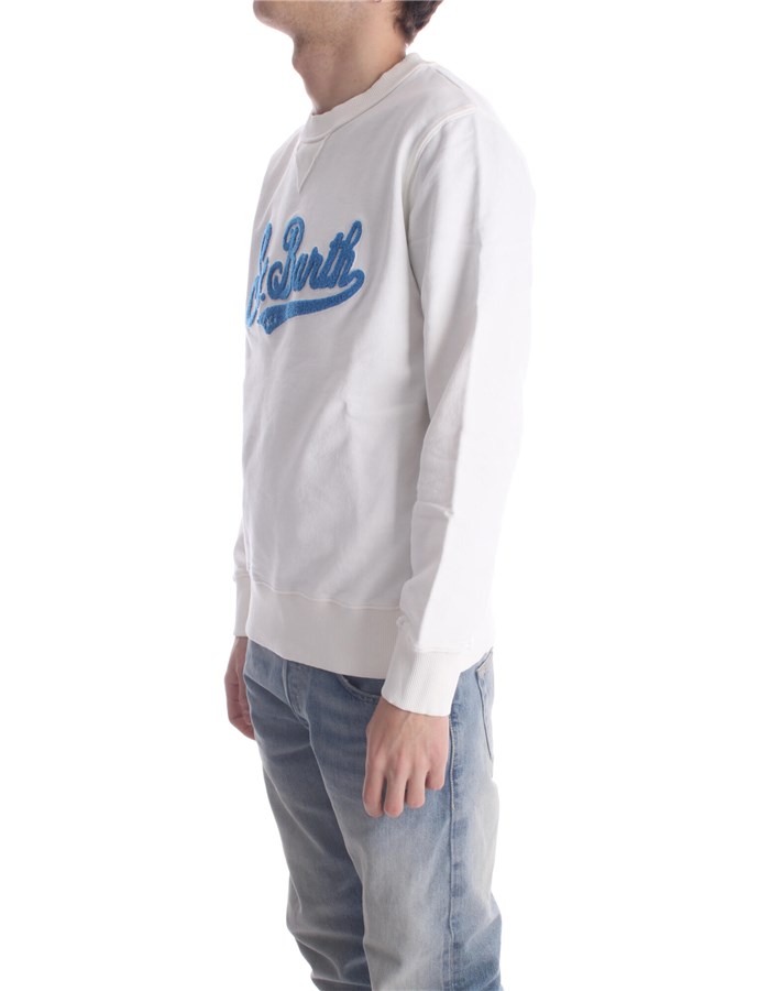 MC2 SAINT BARTH Crewneck  White 01