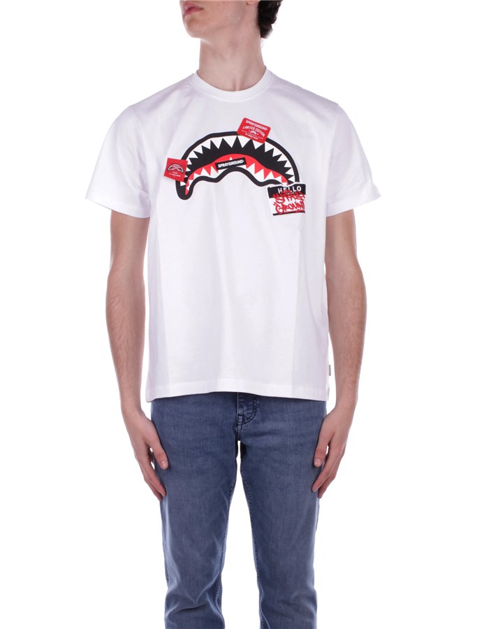 SPRAYGROUND T-shirt Manica Corta SP439 White
