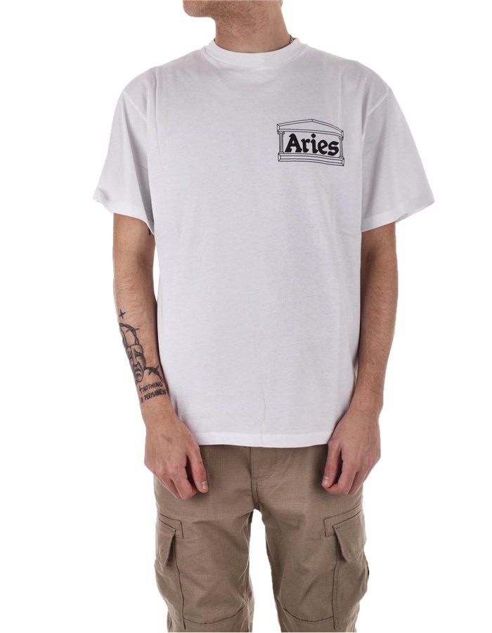 ARIES Short sleeve White