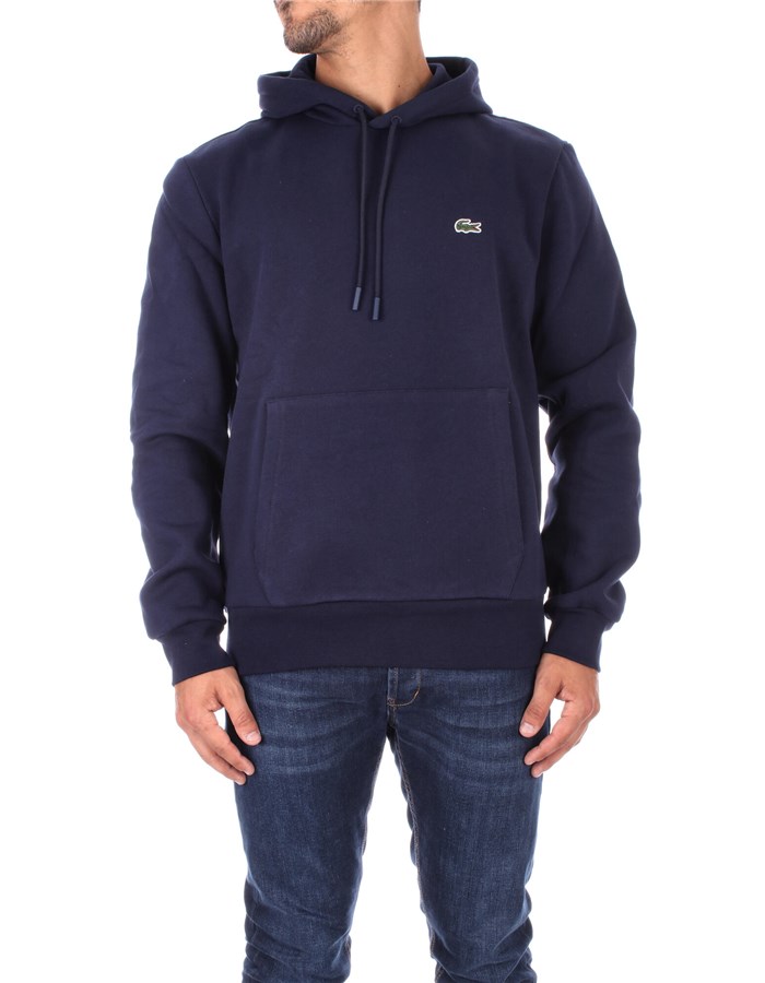 LACOSTE Hoodies Blue