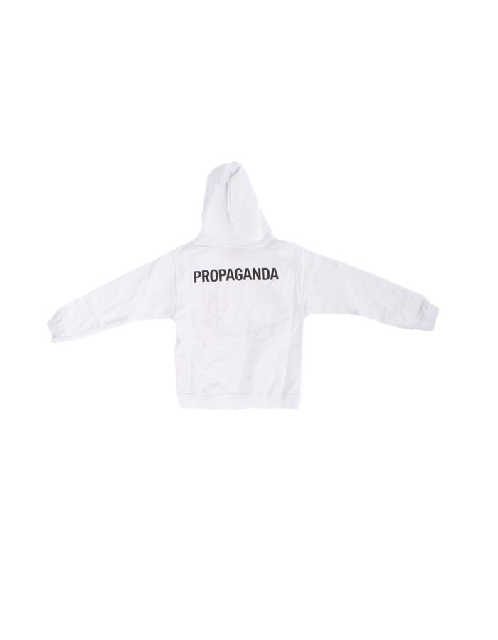 PROPAGANDA Hoodies White