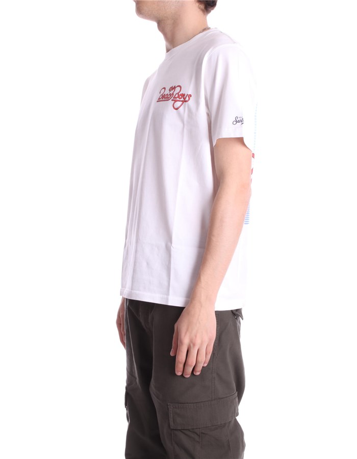 MC2 SAINT BARTH Short sleeve White beach boys