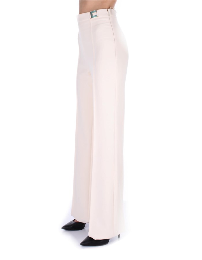 ELISABETTA FRANCHI Palazzo pants Butter