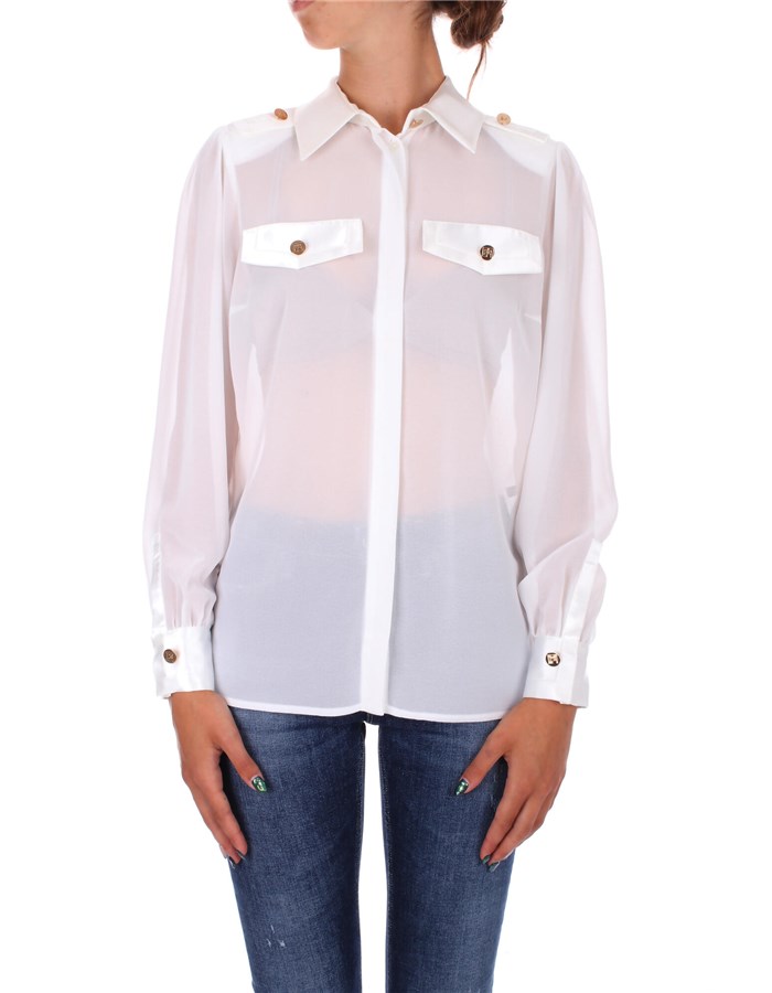 ELISABETTA FRANCHI Blouses White
