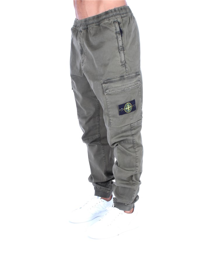 STONE ISLAND Cargo Olive green