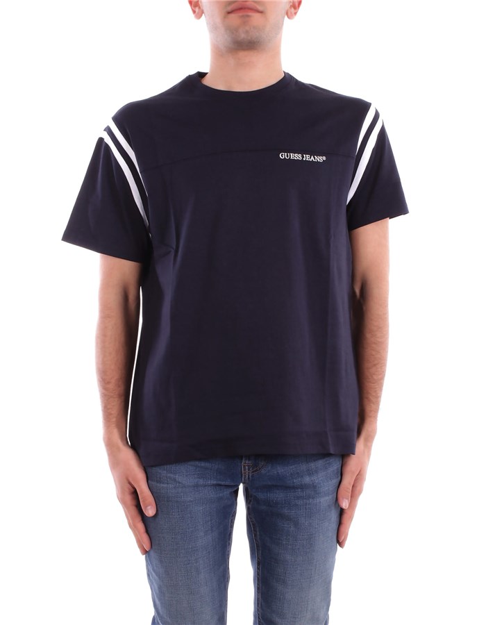 GUESS Short sleeve Blue