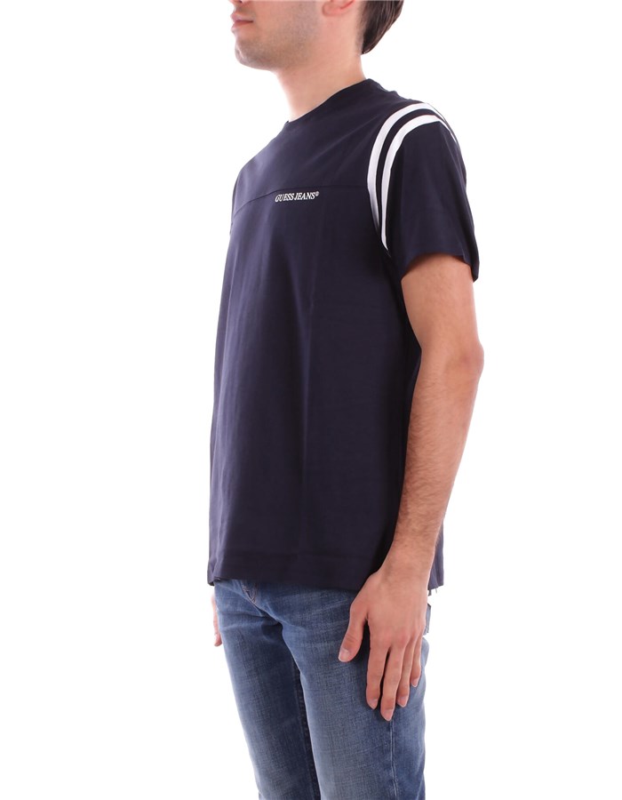 GUESS Short sleeve Blue