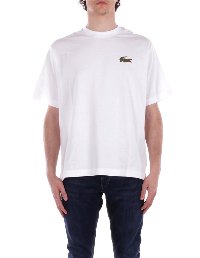 LACOSTE Short sleeve White