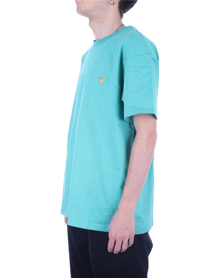 CARHARTT WIP Short sleeve Green water