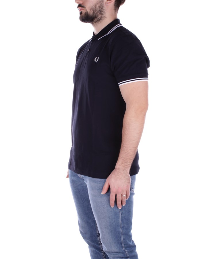 FRED PERRY Short sleeves Navy