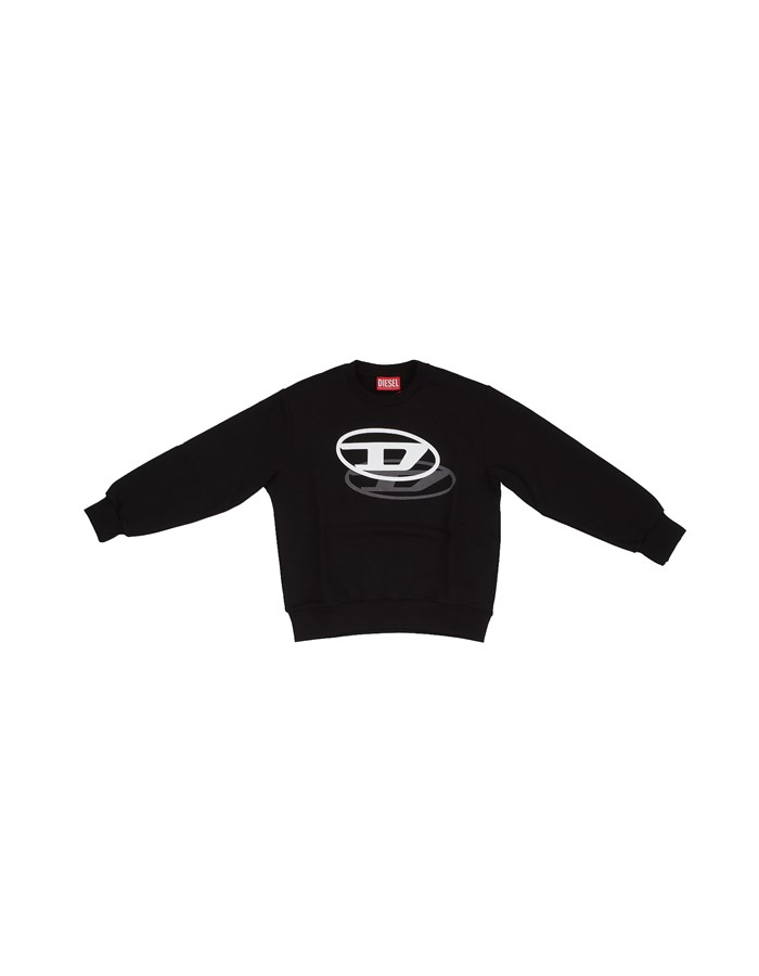 DIESEL Felpe Girocollo Black