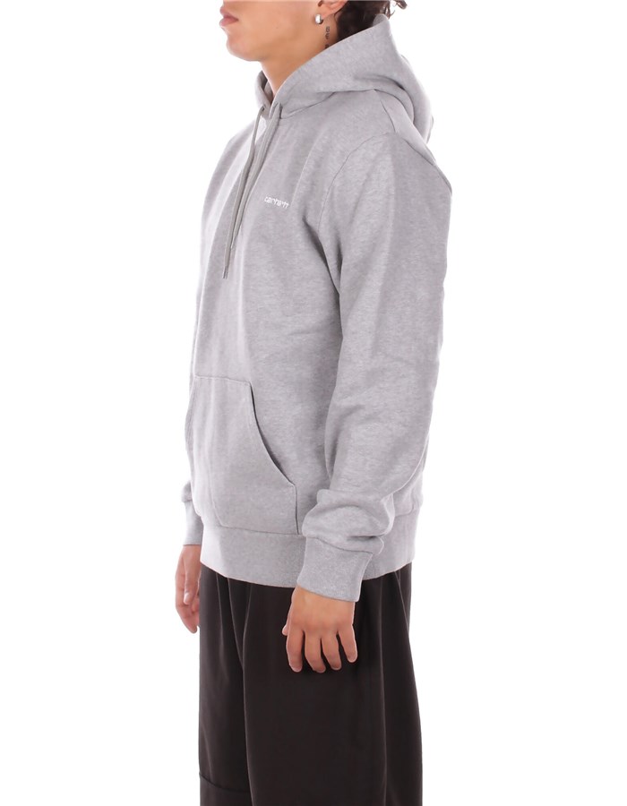 CARHARTT WIP Con Cappuccio Grey light