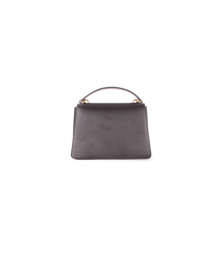 PINKO Hand Bags Black gold