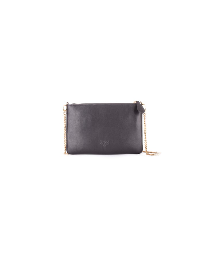 PINKO Hand Bags Black gold