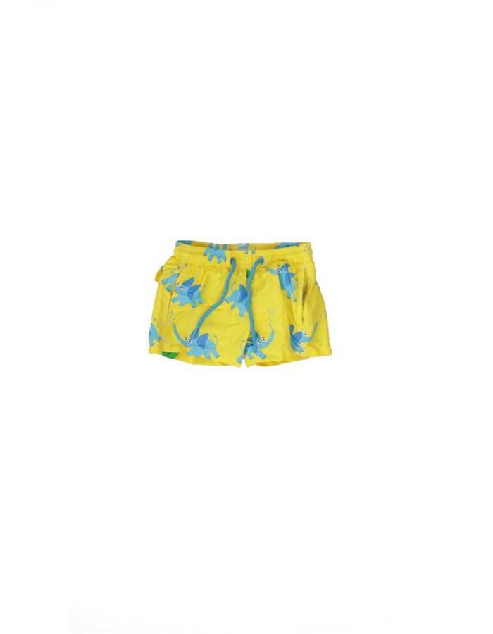 MC2 SAINT BARTH Sea shorts Yellow