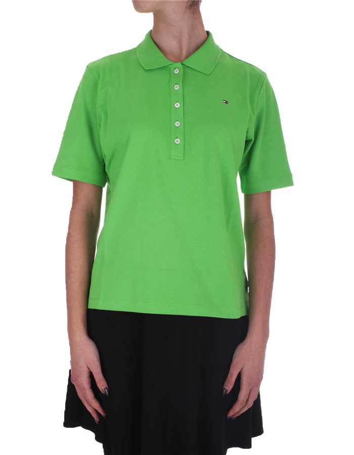 TOMMY HILFIGER Short sleeves lime