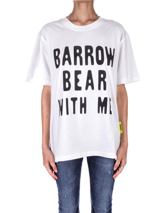 BARROW Short sleeve white