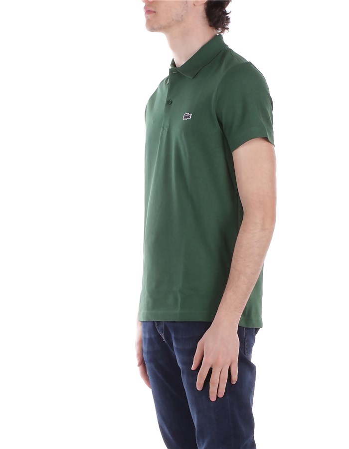 LACOSTE Short sleeves Green