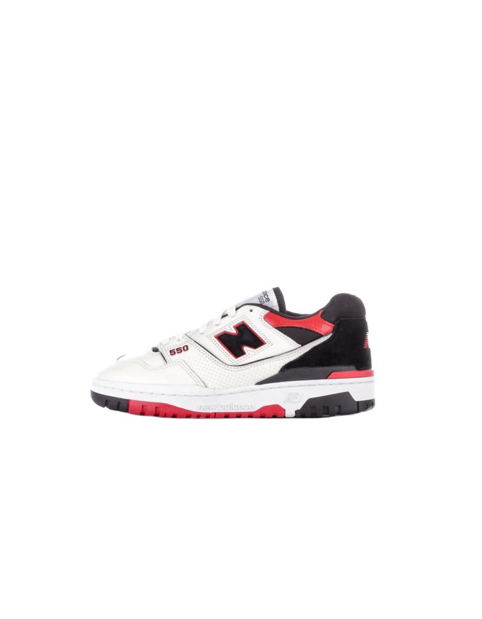 NEW BALANCE Sneakers  low BB550 White Red