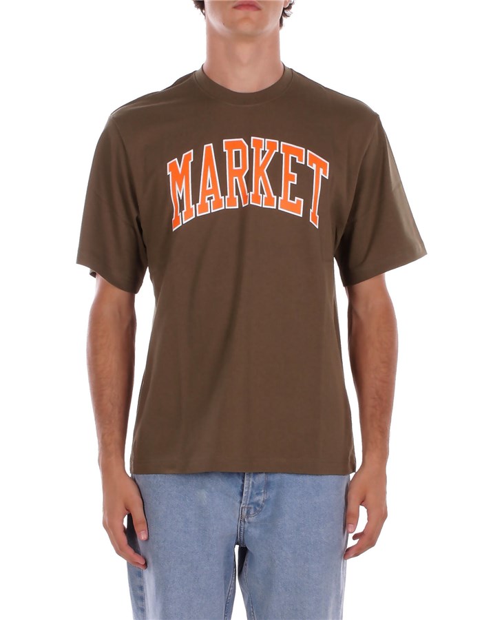 MARKET Manica Corta Verde militare