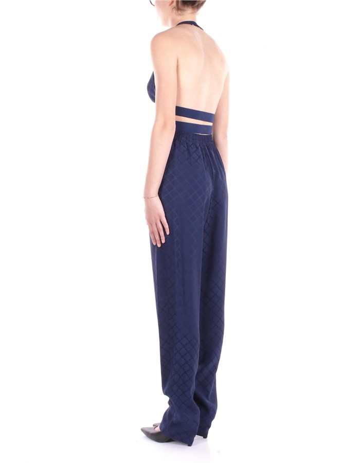 ELISABETTA FRANCHI Pantaloni A Palazzo Donna PA09152E2 2 